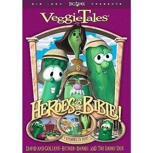 VeggieTales - Heroes of the Bible: Lions, Shepherds and Queens (Oh, My) (DVD,...
